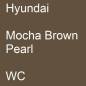 Preview: Hyundai, Mocha Brown Pearl, WC.